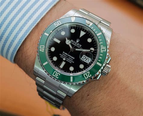 rolex perpetual submariner green|Rolex Submariner price chart.